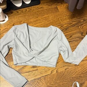 Amazon Gray Women's Crop Top